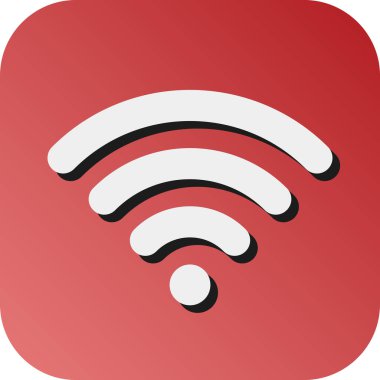 Kişisel ve Ticari Kullanım İçin Karı Vektörü Glyph Gradyan Arkaplan Simgesi