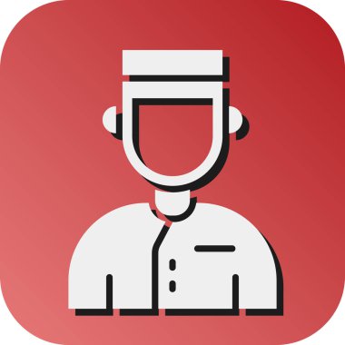 Belboy Vektör Glyph Gradyan Kişisel ve Ticari Kullanım Simgesi