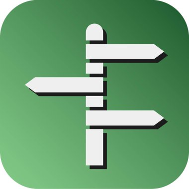 Kişisel ve Ticari Kullanım için İmza Vektörü Glyph Gradyan Arkaplan Simgesi