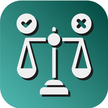 Kişisel ve Ticari Kullanım İçin Etik Vektör Gradyan Arkaplan Simgesi