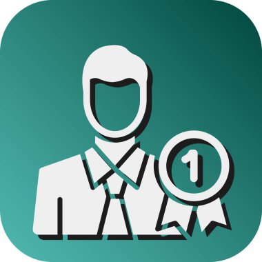 Kişisel ve ticari kullanım için Uzman Vektör Glyph Gradyan Arkaplan Simgesi