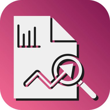 Kişisel ve ticari kullanım için Tanı Vektörü Kabartma Gradyan Arkaplan Simgesi