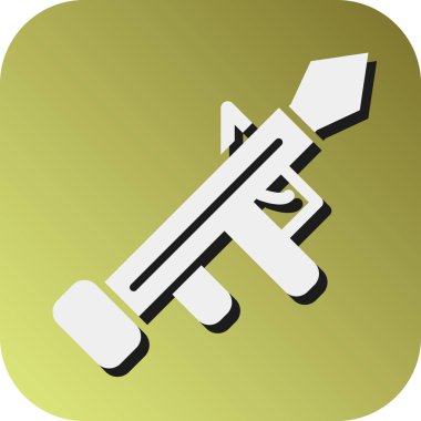 Kişisel ve Ticari Kullanım İçin Çalıştırıcı Vektörü Gradyan Arkaplan Simgesi