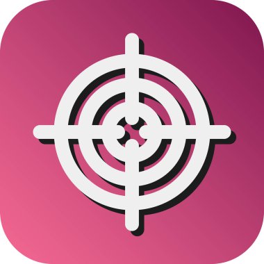 Kişisel ve ticari kullanım için Vektör Vektörü Glyph Gradyan Arkaplan Simgesi