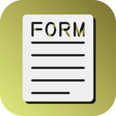 Kişisel ve ticari kullanım için Vektör Gradyan Arkaplan Simgesi Oluştur