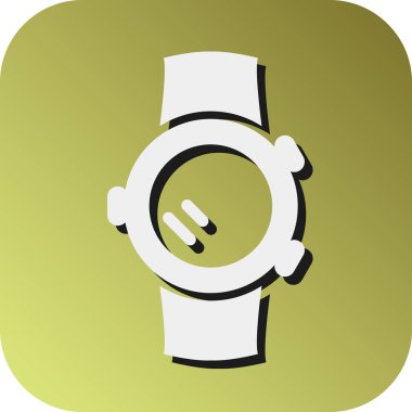 Kişisel ve ticari kullanım için Akıllı Saat Vektörü Gradyan Arkaplan Simgesi