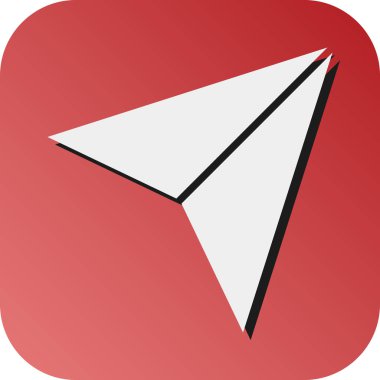 Kişisel ve Ticari Kullanım İçin Navigasyon Vektörü Glyph Gradyan Arkaplan Simgesi