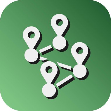 Kişisel ve Ticari Kullanım İçin Çoklu Derece Vektör Gradyan Arkaplan Simgesi