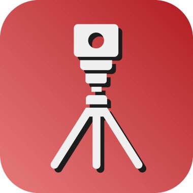 Kişisel ve ticari kullanım için Hız Tuzağı Vektörü Glyph Gradyan Arkaplan Simgesi