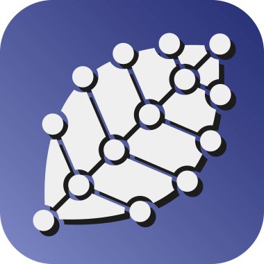 Kişisel ve Ticari Kullanım İçin Biyomimetik Vektör Gradyan Arkaplan Simgesi