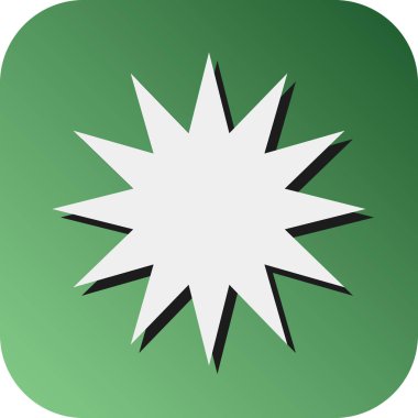 Kişisel ve ticari kullanım için Patlama Vektörü Gradyan Arkaplan Simgesi