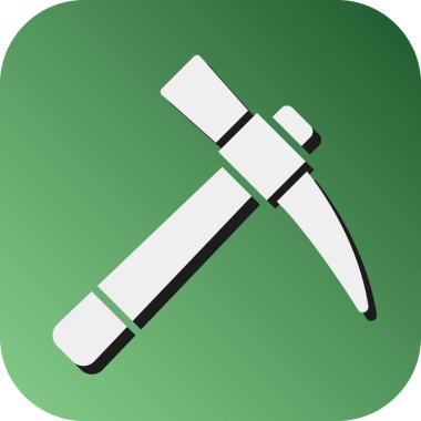 Kişisel ve Ticari Kullanım için Mattock Vektör Gradyan Arkaplan Simgesi Seç