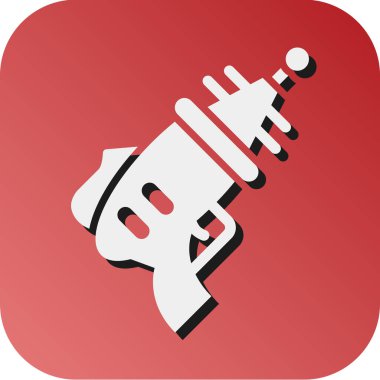 Kişisel ve Ticari Kullanım İçin Uzaylı Silahları Vektör Gradyan Arkaplan Simgesi