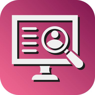 Kişisel ve Ticari Kullanım İçin Gizlilik Etkisi Değerlendirme Vektörü Gradyan Arkaplan Simgesi