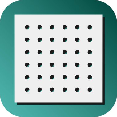 Kişisel ve Ticari Kullanım İçin İnç Başına Noktalar Vektör Grafik Arkaplan Simgesi Simgesi