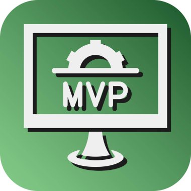 Kişisel ve Ticari Kullanım İçin Asgari Sürdürülebilir Ürün Vektörü Gradyan Arkaplan Simgesi