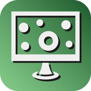 Kişisel ve Ticari Kullanım için Isı Haritası Vektör Gradyan Arkaplan Simgesi