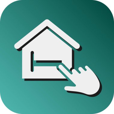 Kişisel ve Ticari Kullanım için Vektör Vektörü Glyph Gradyan Arkaplan Simgesi