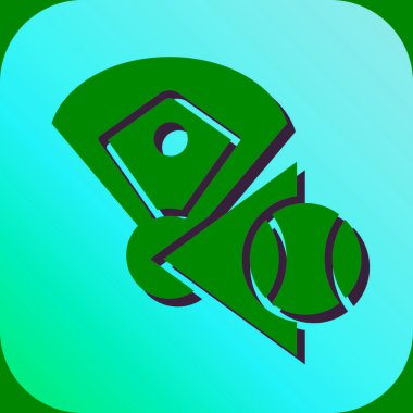 Kişisel ve ticari kullanım için Sayı Turu Vektörü Glyph Gradyan Arkaplan Simgesi