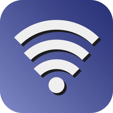 Kişisel ve ticari kullanım için İnternet Bağlantı Vektörü Glyph Gradyan Arkaplan Simgesi