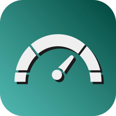 Kişisel ve Ticari Kullanım İçin Performans Vektörü Glyph Gradyan Arkaplan Simgesi