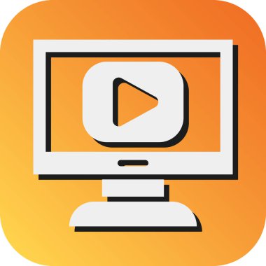 Kişisel ve Ticari Kullanım İçin İçerik Yönetimi Vektörü Gradyan Arkaplan Simgesi