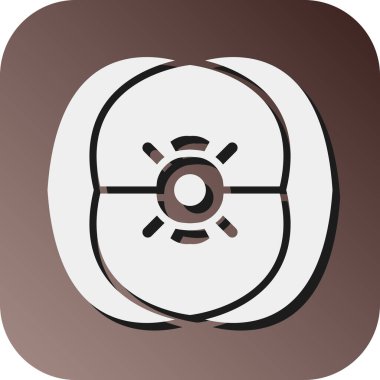 Kişisel ve ticari kullanım için Poppy Vector Glyph Gradyan Arkaplan Simgesi