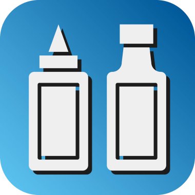 Kişisel ve Ticari Kullanım İçin Koşullar Vektörü Glyph Gradyan Arkaplan Simgesi