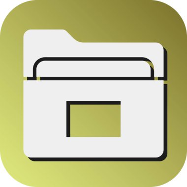 Kişisel ve Ticari Kullanım için Dizin Vektörü Glyph Gradyan Arkaplan Simgesi