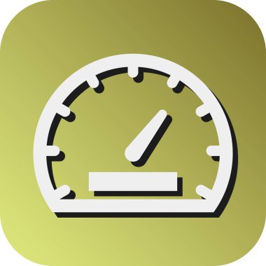 Kişisel ve Ticari Kullanım İçin Hız göstergesi Vektörü Gradyan Arkaplan Simgesi