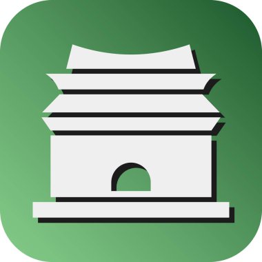 Ming Hanedanlığı Mezar Vektörü Gradyan Kişisel ve Ticari Kullanım İçin Arkaplan Simgesi