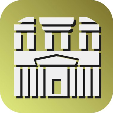 Kişisel ve ticari kullanım için Petra Vektör Gradyan Arkaplan Simgesi