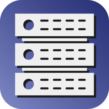 Kişisel ve Ticari Kullanım için Vektör Gradyan Arkaplan Simgesi Sunucusu