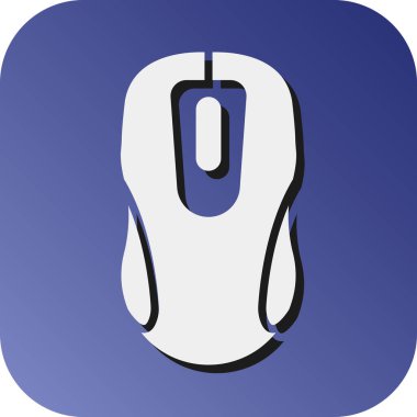 Kişisel ve Ticari Kullanım İçin Fare Vektörü Gradyan Arkaplan Simgesi