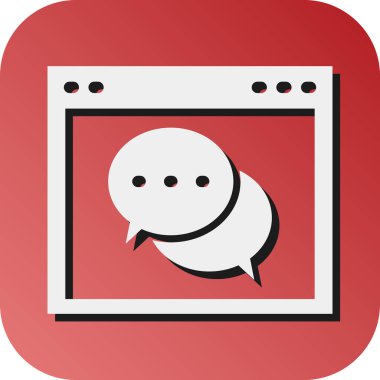 Kişisel ve Ticari Kullanım İçin Tarayıcı Vektörü Glyph Gradyan Arkaplan Simgesi