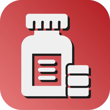 Kişisel ve Ticari Kullanım İçin Bupropion Vektör Gradyan Arkaplan Simgesi