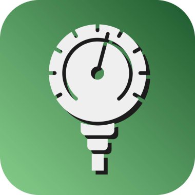 Kişisel ve Ticari Kullanım için Vektör Glyph Gradyan Arkaplan Simgesi