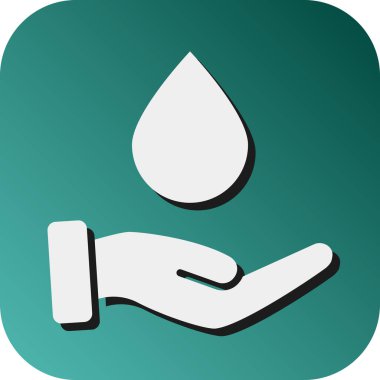 Su Vektörü Gradyan Arkaplan Simgesini Kişisel ve Ticari Kullanım İçin Kaydet