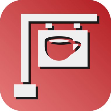 Kişisel ve Ticari Kullanım için İmza Vektörü Glyph Gradyan Arkaplan Simgesi