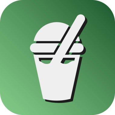 Kişisel ve ticari kullanım için Frappe Vektör Gradyan Arkaplan Simgesi