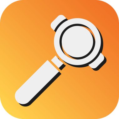 Kişisel ve Ticari Kullanım İçin Portafilter Vektör Gradyan Arkaplan Simgesi