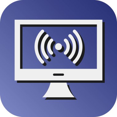 Kişisel ve Ticari Kullanım İçin Canlı Vektör Gradyan Arkaplan Simgesi