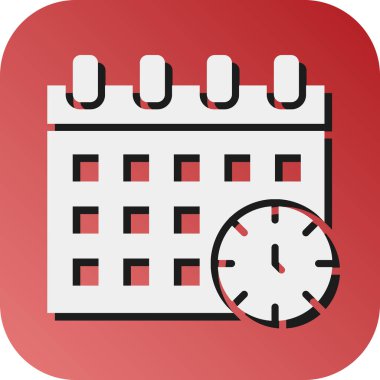 Kişisel ve Ticari Kullanım İçin Vektör Kabartma Gradyan Arkaplan Simgesi