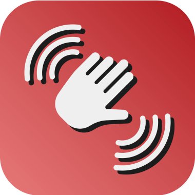 Kişisel ve Ticari Kullanım İçin Hareket Yakalayıcı Vektörü Gradyan Arkaplan Simgesi