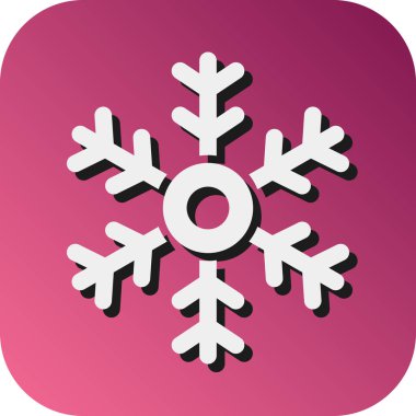 Kişisel ve ticari kullanım için Kar Vektörü Gradyan Arkaplan Simgesi