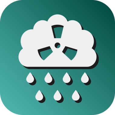 Kişisel ve ticari kullanım için Asit Yağmuru Vektörü Gradyan Arkaplan Simgesi