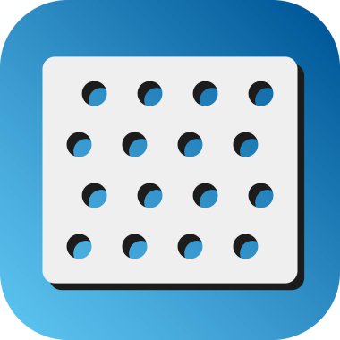 Kişisel ve ticari kullanım için Kabarcık Kaydırma Vektörü Gradyan Arkaplan Simgesi