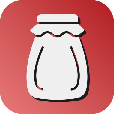 Kişisel ve ticari kullanım için Jar Vektör Gradyan Arkaplan Simgesi