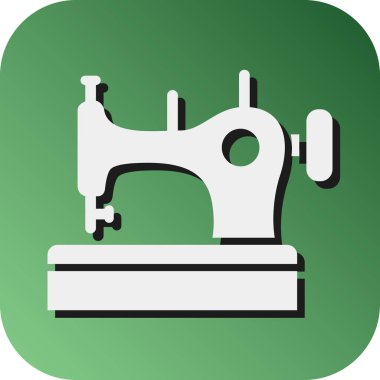 Kişisel ve ticari kullanım için Makine Vektörü Glyph Gradyan Arkaplan Simgesi