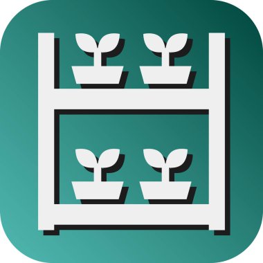 Kişisel ve ticari kullanım için Dikey Tarım Vektörü Gradyan Arkaplan Simgesi